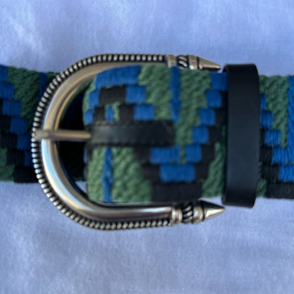 Etro Embroidered Buckle Fastened Belt